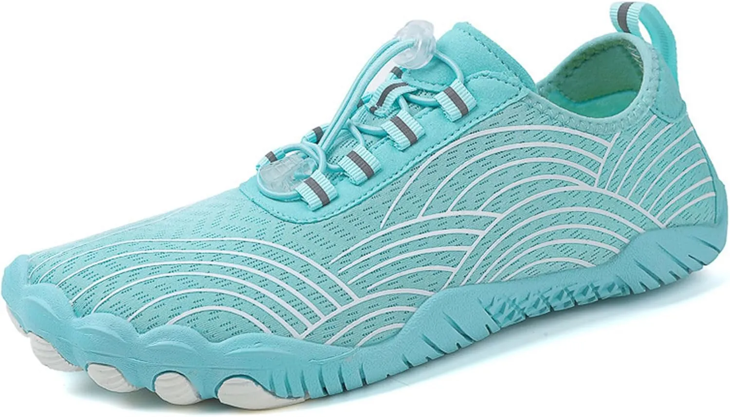 2025 Water Shoes for Women Men Lightweight Quick-Dry Athletic Hiking Footwear,Non-Slip Wide Toe Box Breathable Camping Footwear,Summer Gym Fitness Comfortable Barefoot Shoes