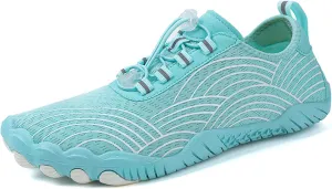 2025 Water Shoes for Women Men Lightweight Quick-Dry Athletic Hiking Footwear,Non-Slip Wide Toe Box Breathable Camping Footwear,Summer Gym Fitness Comfortable Barefoot Shoes
