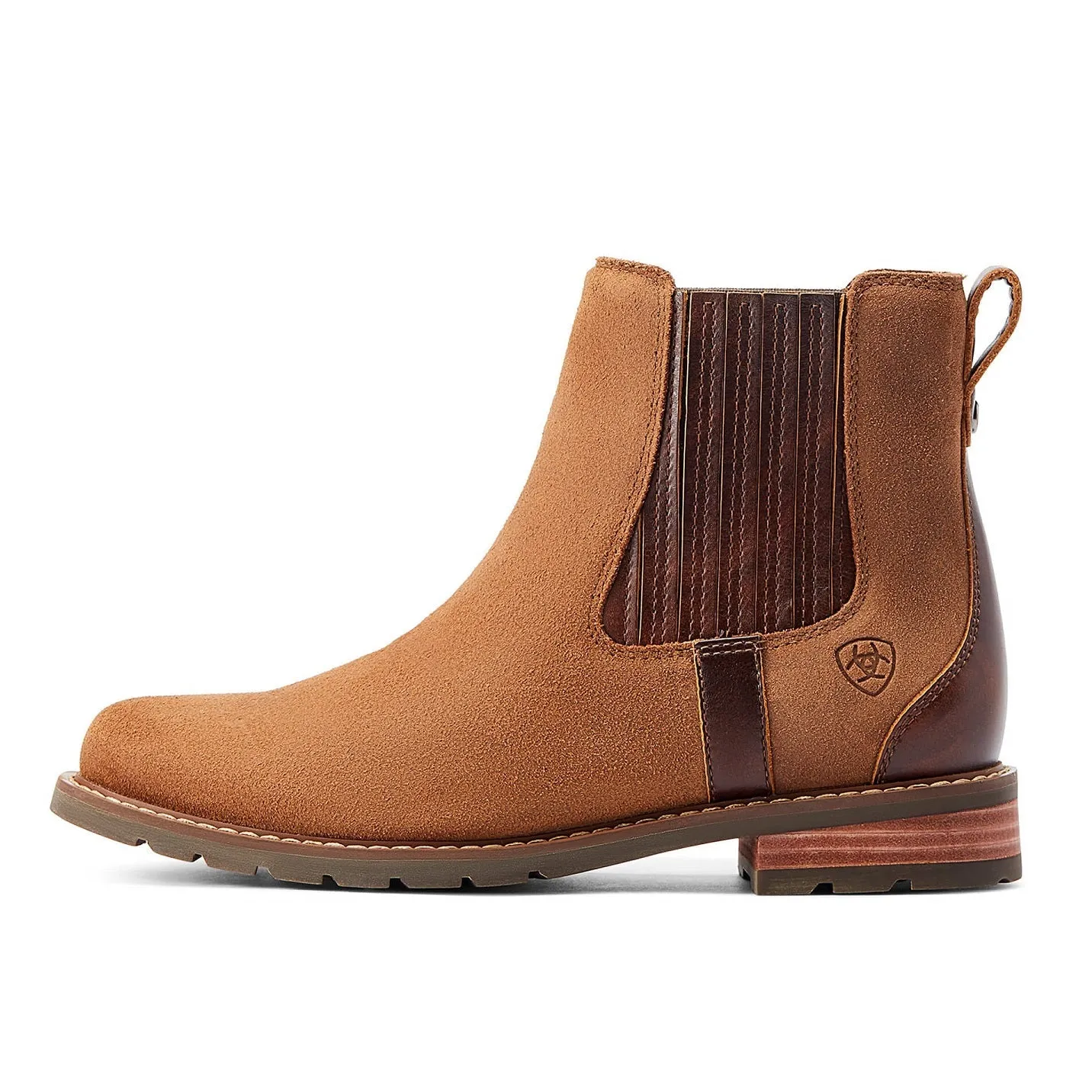 40% OFF - ARIAT Wexford H2O Waterproof Chelsea Boots - Womens - Saddle Suede - Sizes: UK 5.5