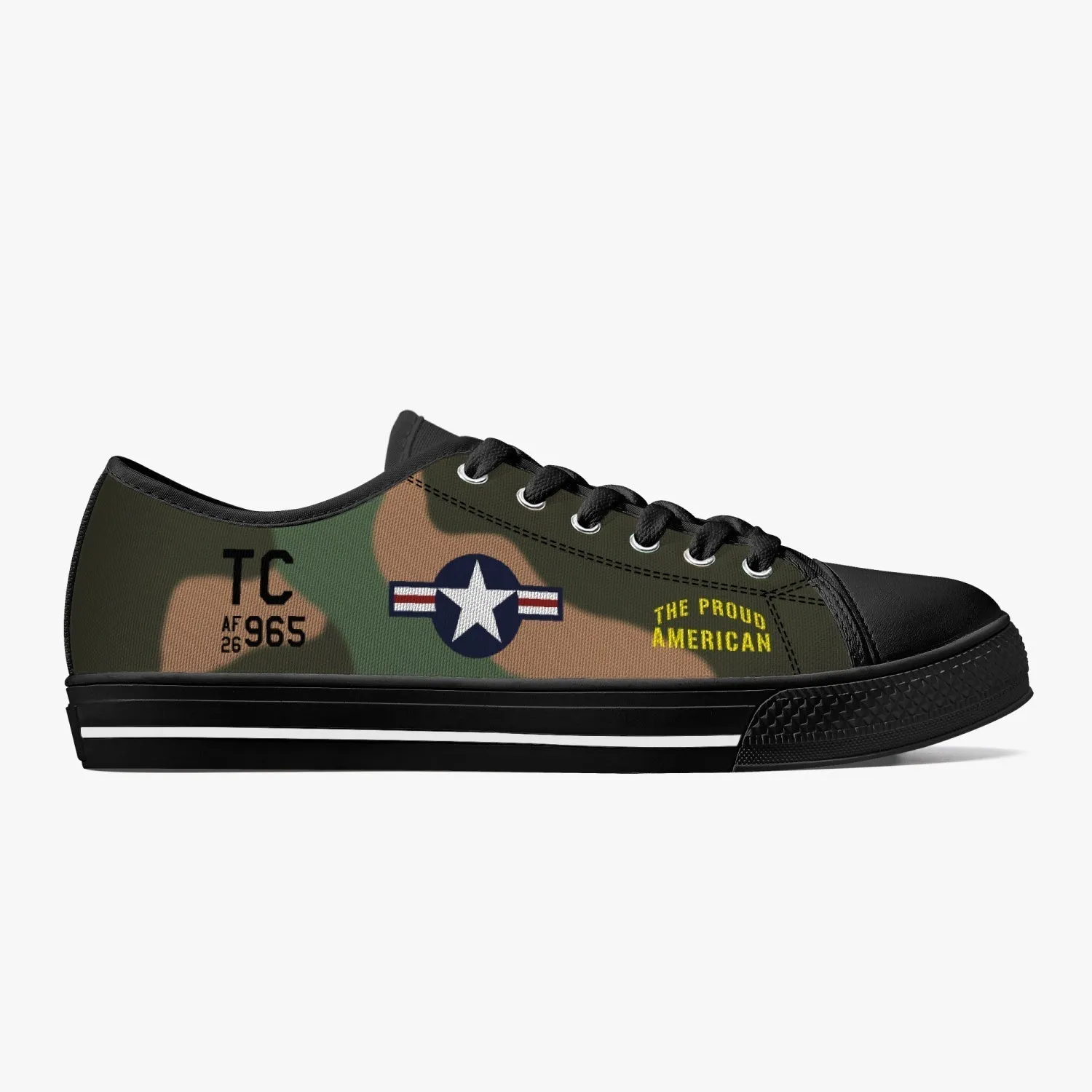 A-1 "The Proud American" Low Top Canvas Shoes