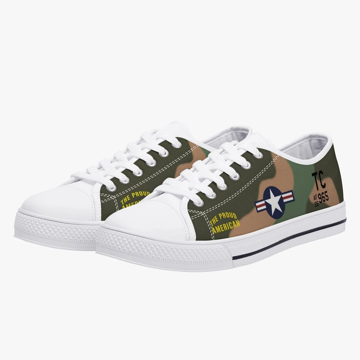 A-1 "The Proud American" Low Top Canvas Shoes