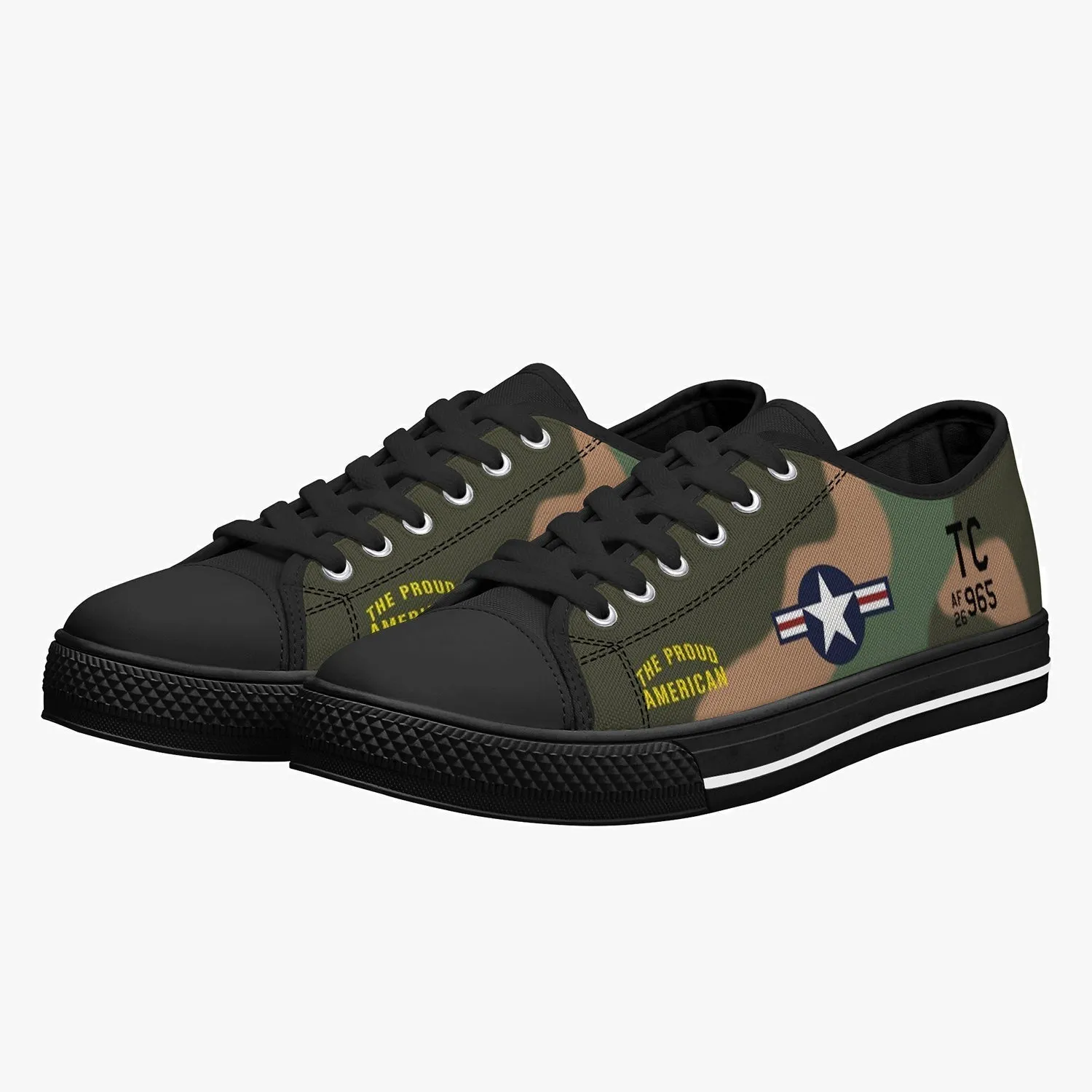 A-1 "The Proud American" Low Top Canvas Shoes