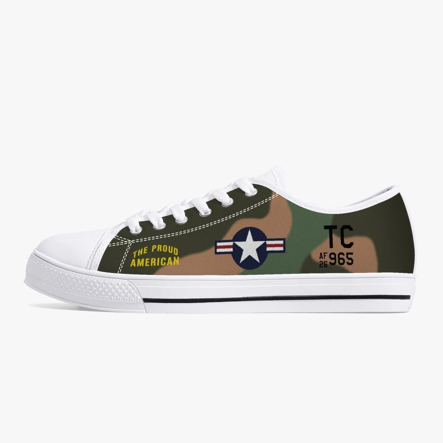 A-1 "The Proud American" Low Top Canvas Shoes