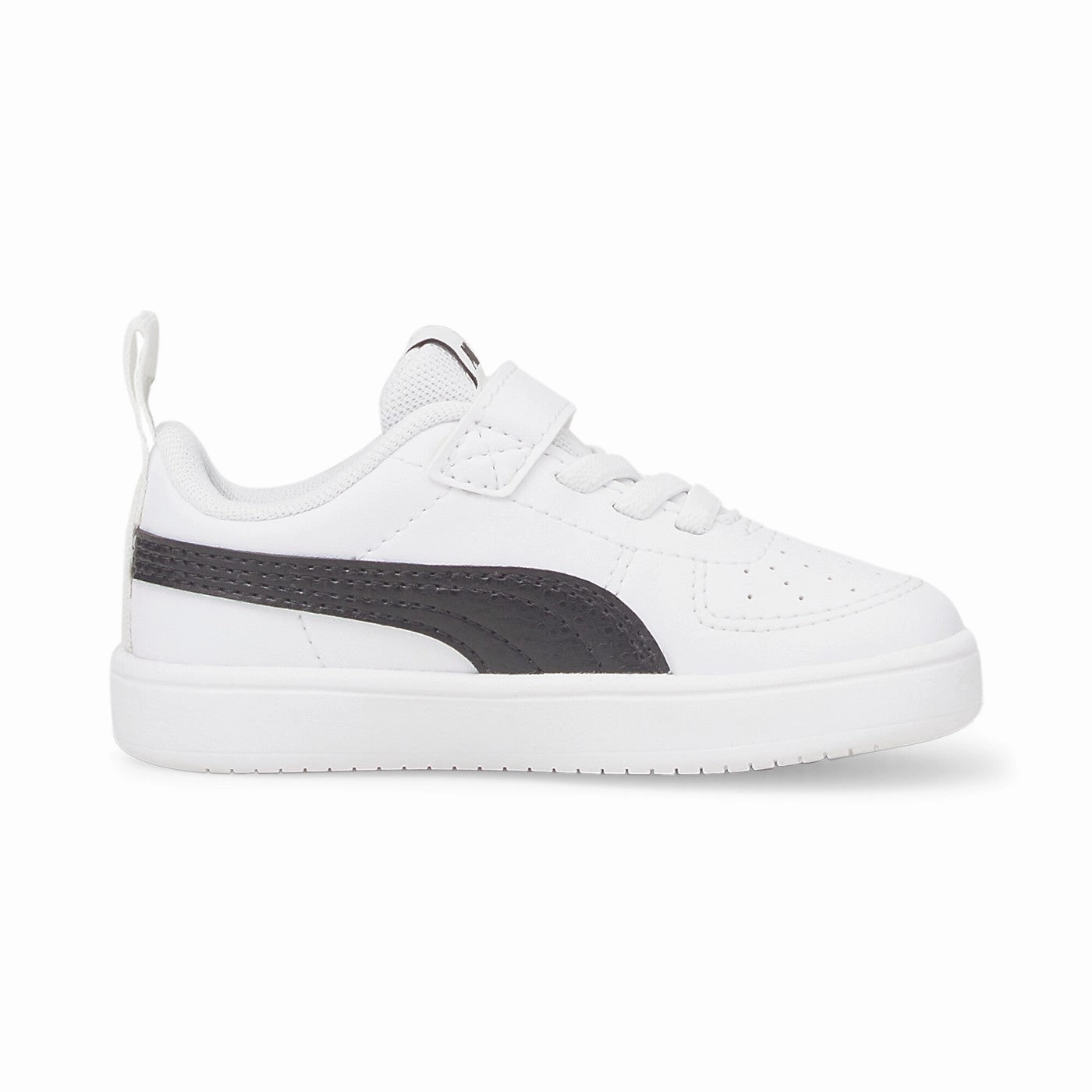 Puma scarpa Sneakers da bambino con velcro Rickie AC + Inf 384314 03 bianco-nero zipper - closure shoes Energy Lift