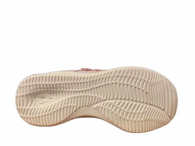 Lotto Scarpa da ginnastica da bambina con laccio elastico e strappo 218184 9GC hushed violet-ash rose running with ankle braces