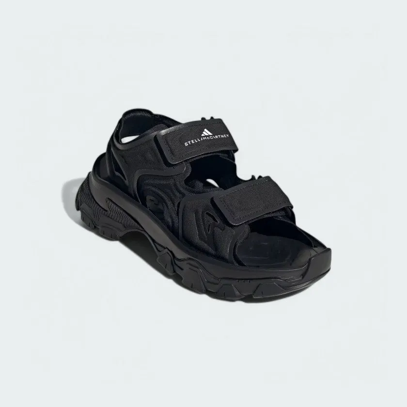 bright - colors - visibility shoes Adidas Hika Sandal Stella McCartney Recycled Black HP6322
