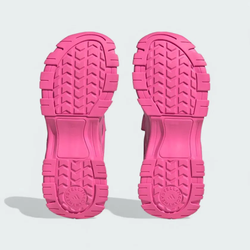 logoed Adidas Hika Sandal Stella McCartney Recycled Pink HP6321