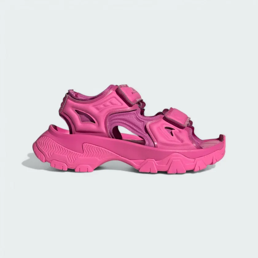 Water Resistant Knit running in multi - lane tracks shoes Adidas Hika Sandal Stella McCartney Recycled Pink HP6321