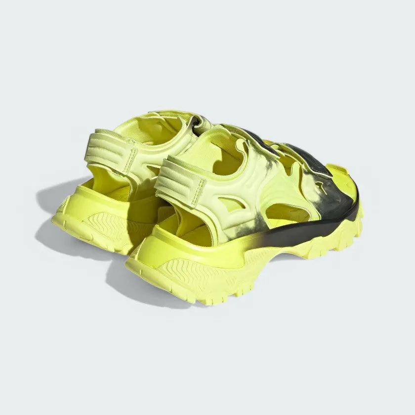 Adidas Hika Sandal Stella McCartney Recycled Yellow HP6308 extra - narrow running wear