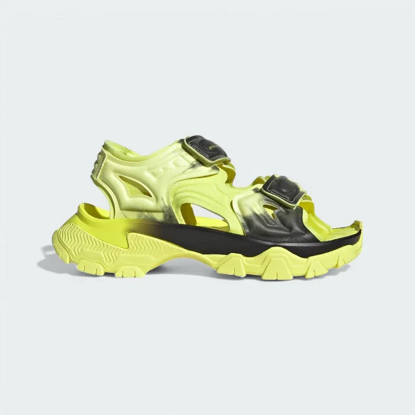 running in a caldera area shoes Adidas Hika Sandal Stella McCartney Recycled Yellow HP6308
