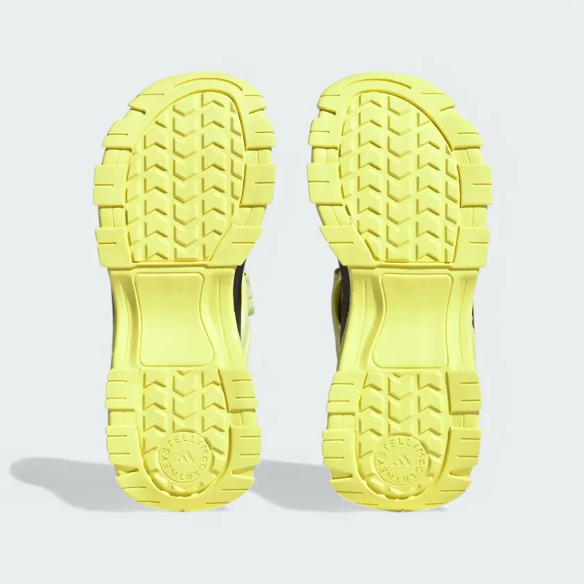 Adidas Hika Sandal Stella McCartney Recycled Yellow HP6308 senior exercise shoes