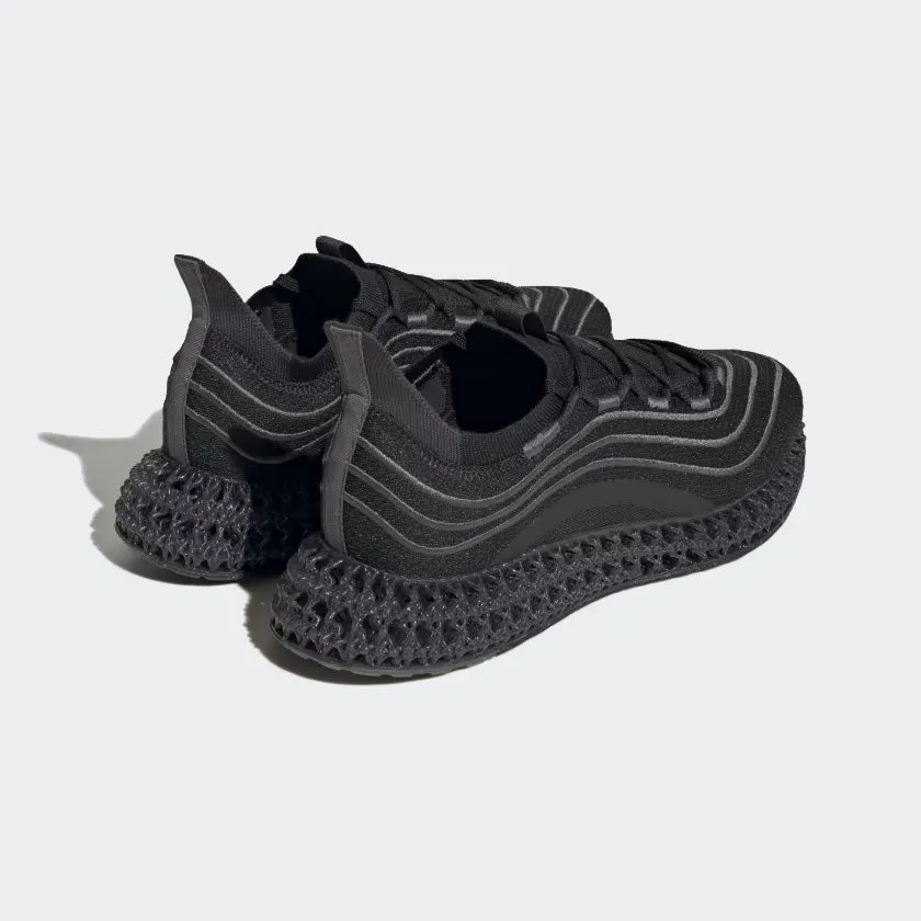 Pressure Dispersing Adidas Unisex 4DFWD X Parley Running Trainers Black GV9056