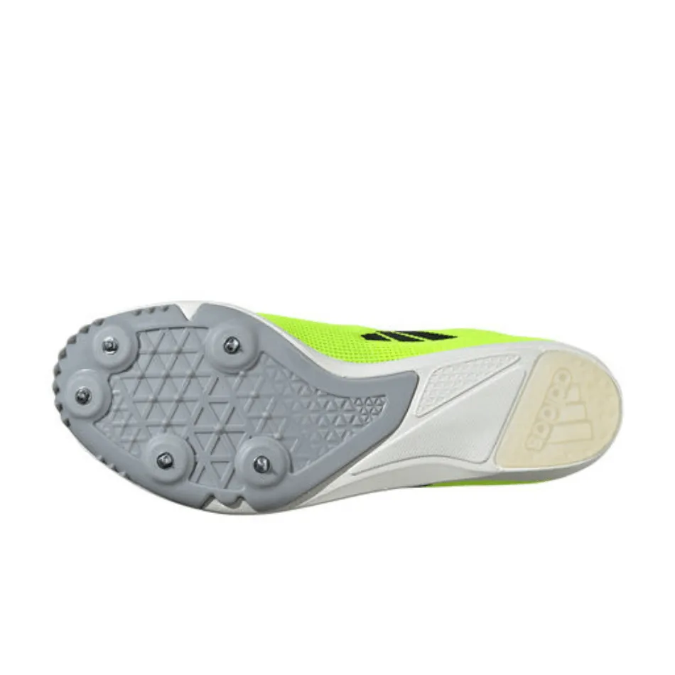 Bonded Seamless Adidas Unisex All Round Star J Running Shoes in Lucid Lemon/Core Black/Halo Silver SS25