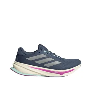 Adidas Women's Supernova Rise 2 Running Shoes in Preloved Ink/Matte Silver/Preloved Ink SS25 Compression Molded Midsole