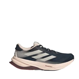 Dynamic Motion Ultra Cushioned Adidas Women's Supernova Solution 2 Running Shoes in Aurora Ink/Wonder Quartz/Aurora Ruby SS25