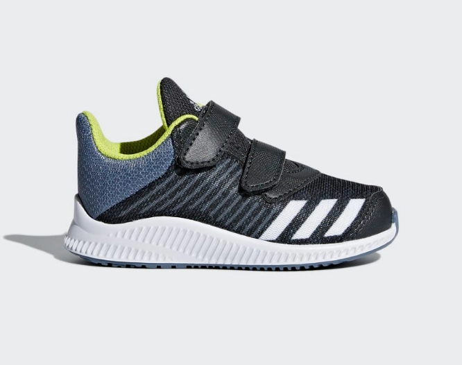 Oxygen Flow Knit running in a neighborhood Adidas FortaRun scarpa da ginnastica da bambino CQ0172 black