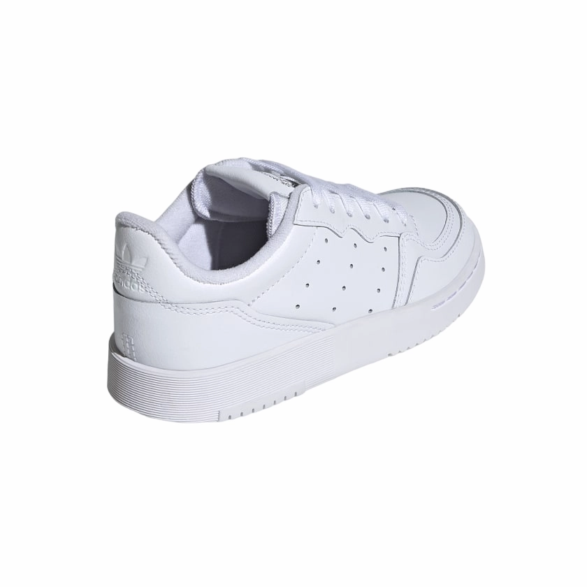 warm - up shoes Adidas Originals scarpa sneakers da bambino Supercourt C EG0411 bianco