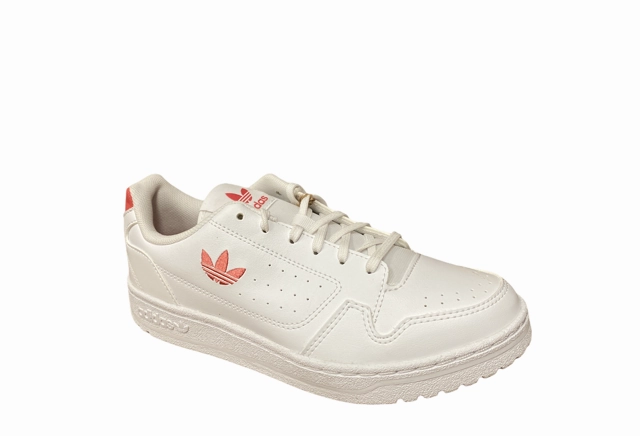 Heel To Toe Drop Adidas Originals scarpa sneakers da ragazza NY 90 J FX6473 rosa canina-bianca