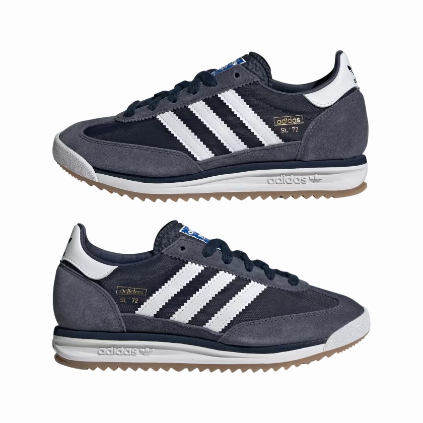 Anatomical Arch Shape Adidas Originals scarpa sneakers da ragazzi SL 72 RS IH8080 blu-bianco