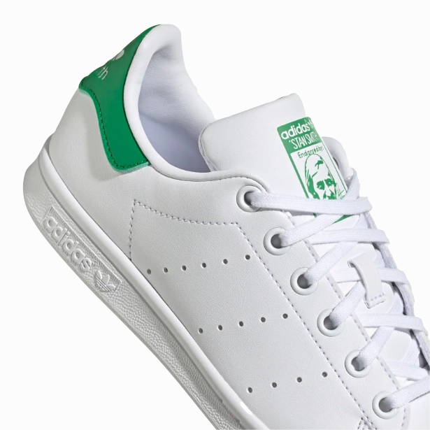 rigid - upper shoes Bluetooth Connectivity Adidas Originals scarpa sneakers da ragazzi Stan Smith FX7519 bianco-verde