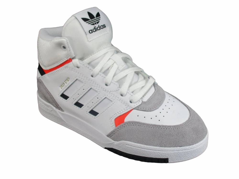 Adidas Originals scarpa sneakers da ragazzo Drop Step EE8761 bianco synthetic track running wear