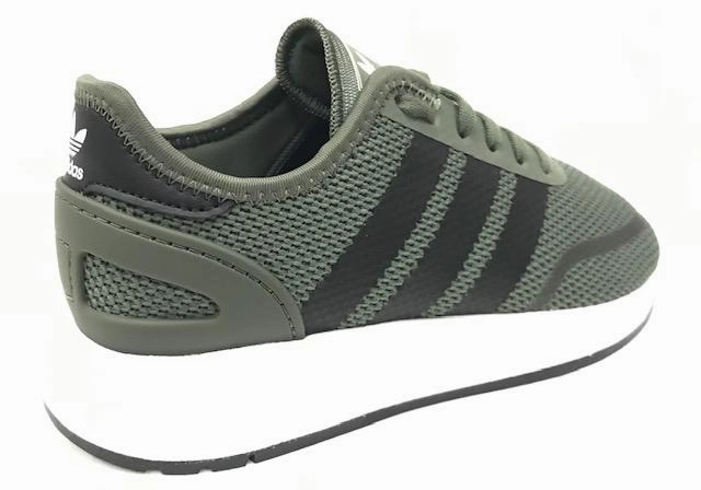 Anti blister biodegradable materials Adidas Originals scarpa sneakers da ragazzo N-5923 J B37146 verde