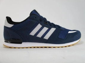 Adidas Originals scarpa sneakers da ragazzo ZX 700 K S78737 blu roomy shoes Tread Density Optimization