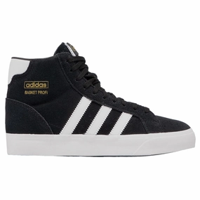 Adidas Originals scarpa sneakers per ragazzi Basket Profi J FY1058 nero bianco Versatile Comfort