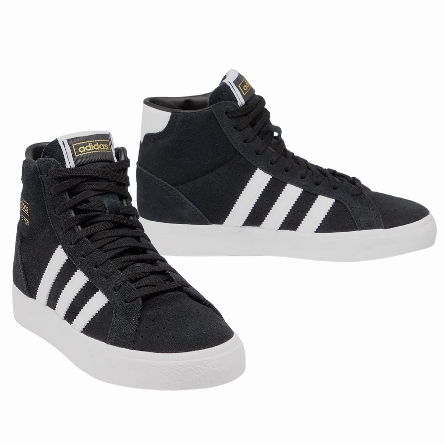 Adidas Originals scarpa sneakers per ragazzi Basket Profi J FY1058 nero bianco Speed Enhancement 3D Molded