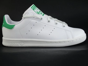Adidas Originals scarpa sneakers per ragazzi Stan Smith BA8375 bianco-verde Gradient Density Layers
