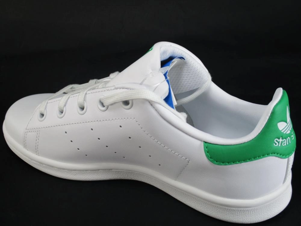 Adidas Originals scarpa sneakers per ragazzi Stan Smith BA8375 bianco-verde hill training running gear