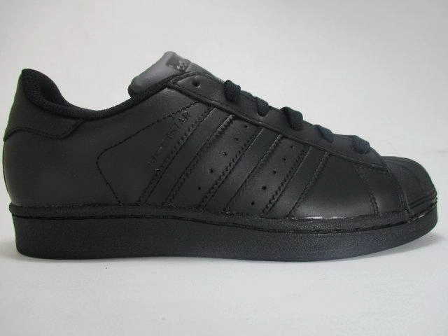 Adidas Originals sneakers unisex da junior Superstar B25724 black Energy Redirecting Grooves Minimalist Shoe Design