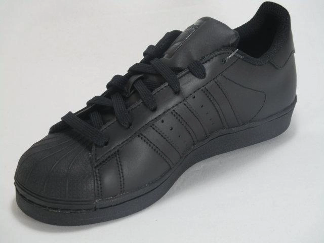 Recycled running on trail Adidas Originals sneakers unisex da junior Superstar B25724 black