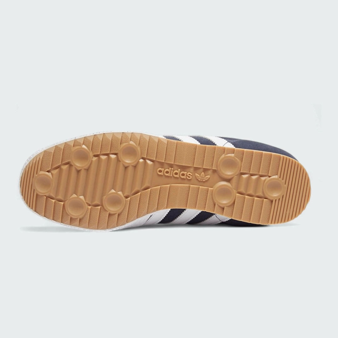 Padded collar design High Abrasion Guardrails adidas Samba Super Suede Navy Men's 019332