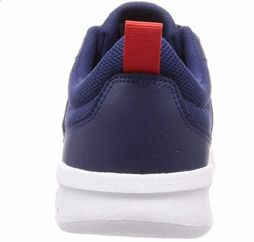 Adidas scarpa da ginnastica da ragazzo Tensaur K EF1087 navy running on a grass track shoes Smooth Transition