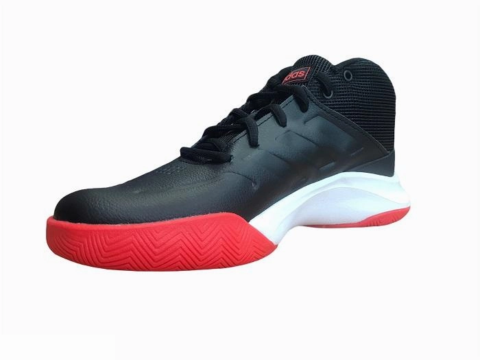 Adidas scarpa da pallacanestro da ragazzo Ownthegame K Wide EF0309 nero rosso Fila Trainer