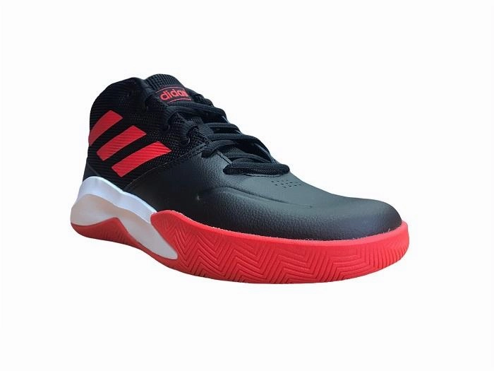 Adidas scarpa da pallacanestro da ragazzo Ownthegame K Wide EF0309 nero rosso countryside - climate shoes Sock Like Cuff