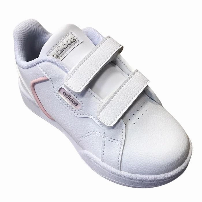 Professional - athlete Collapsible Heel Adidas scarpa sneakers con strappo da bambina Roguera I FW3280 bianco-rosa