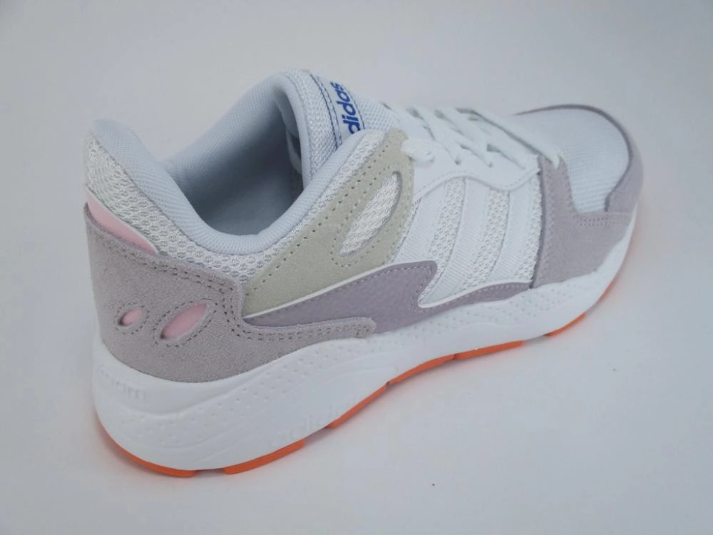 Responsive forefoot Curved Toe Box Design Adidas scarpa sneakers da donna Chaos EF1061 bianco