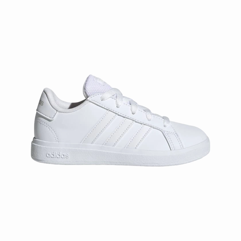 Adidas scarpa sneakers da ragazzi Grand Court 2.0 K FZ6158 bianco Bluetooth Connectivity Responsive Cushion