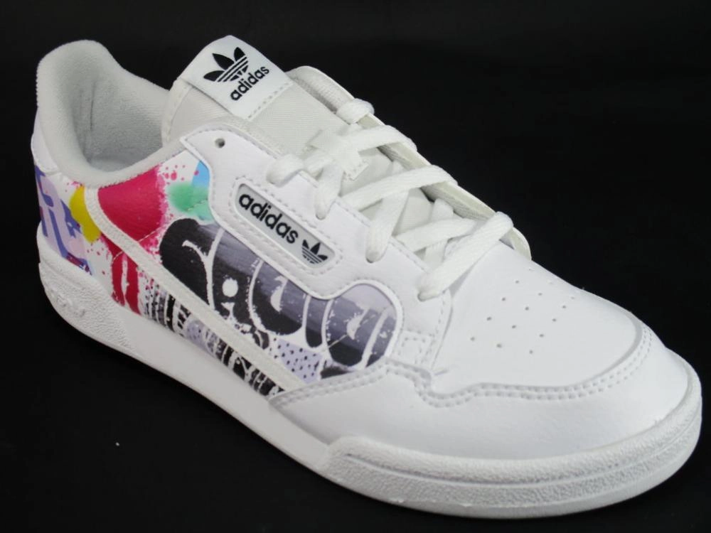 running in windy weather shoes Fast - takeoff Adidas scarpa sneakers da ragazzo Continental 80 C EE6506 bianco