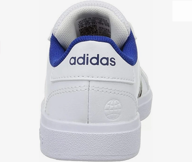 Zero Break In store - brand running gear Adidas scarpa sneakers da ragazzo Grand Court 2.0 K GV6796 bianco mimetico