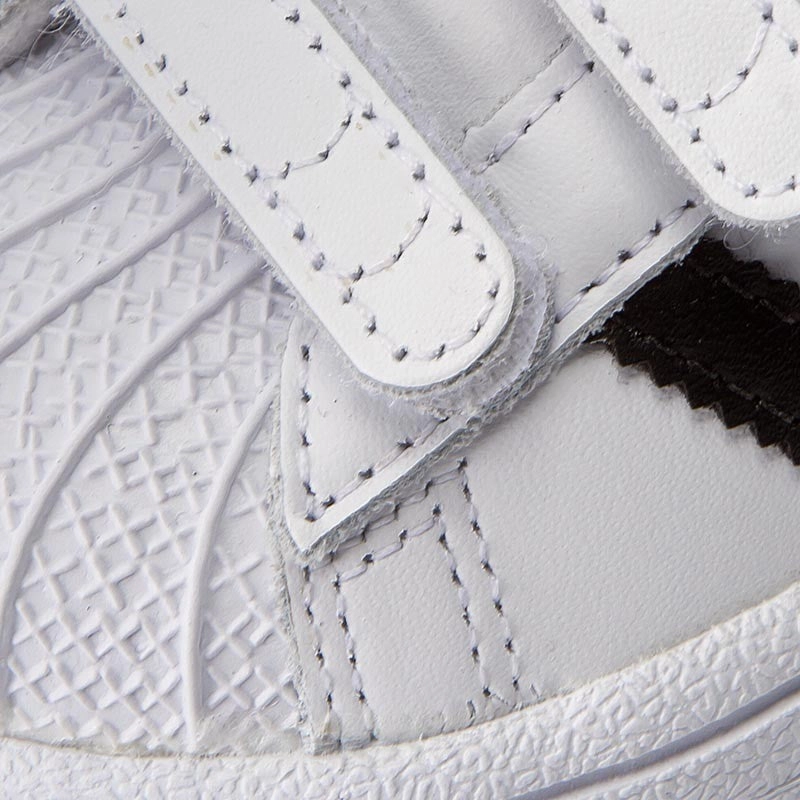 Adidas sneakers bassa da ragazzi Superstar BZ0418 Breathable Knit Upper Arch Support Systems