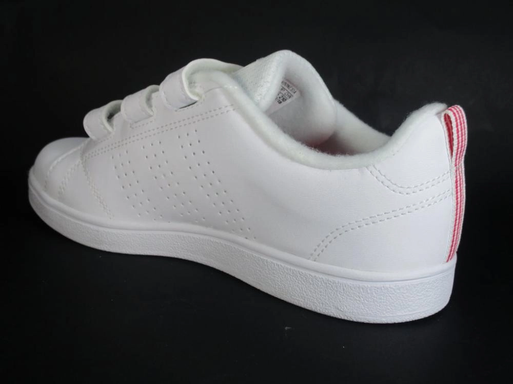 Adidas sneakers da bambina con lo strappo VS ADV CL CMF C BB9978 bianco LeatherUpper