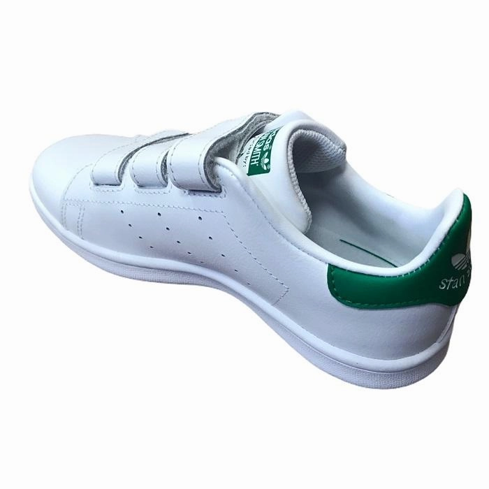Gradient Firmness Adidas sneakers da bambino Stan Smith CF C M20607 white green