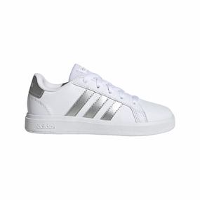 running in indoor arenas shoes Hyper Flex Midsole Adidas sneakers retr?? tennis da ragazza GW6506 white-silver