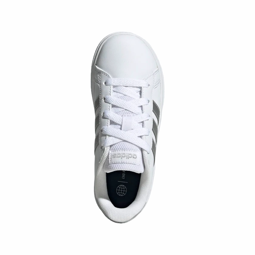 Adidas sneakers retr?? tennis da ragazza GW6506 white-silver NylonMesh running flexibility training