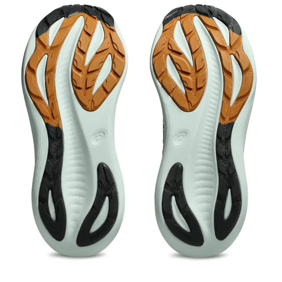 ASICS Men's GEL-NIMBUS 27 TR Running Shoes in Nature Bathing/Tranquil Teal AW25 Kinetic Edge Design