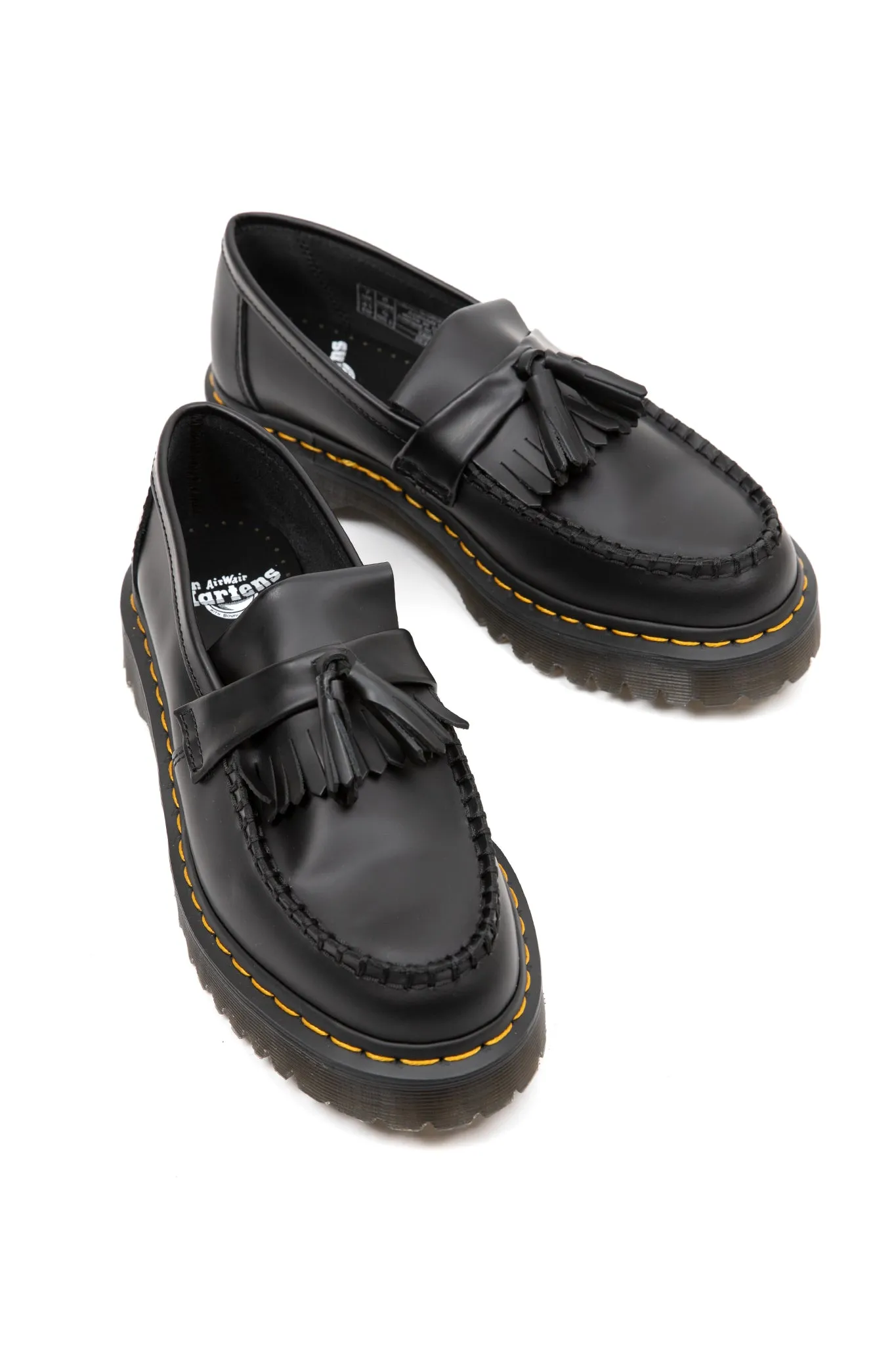 Adrian Bex Smooth Leather Tassel Loafers