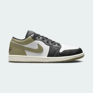 Air Jordan 1 Low Medium Olive Men's Leather Trainers 553558 092 Hill - running mountain running shoes